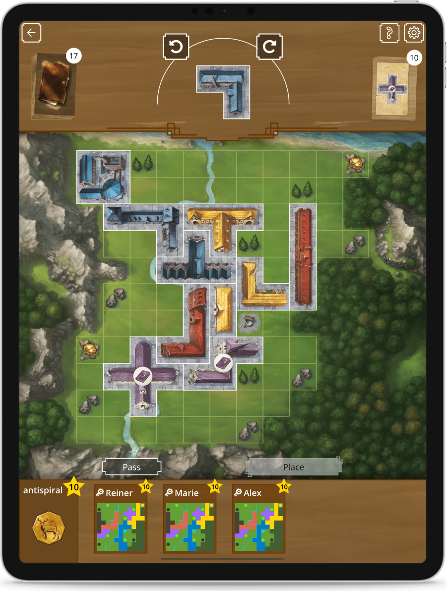 My City Eternal Game on Tablet
