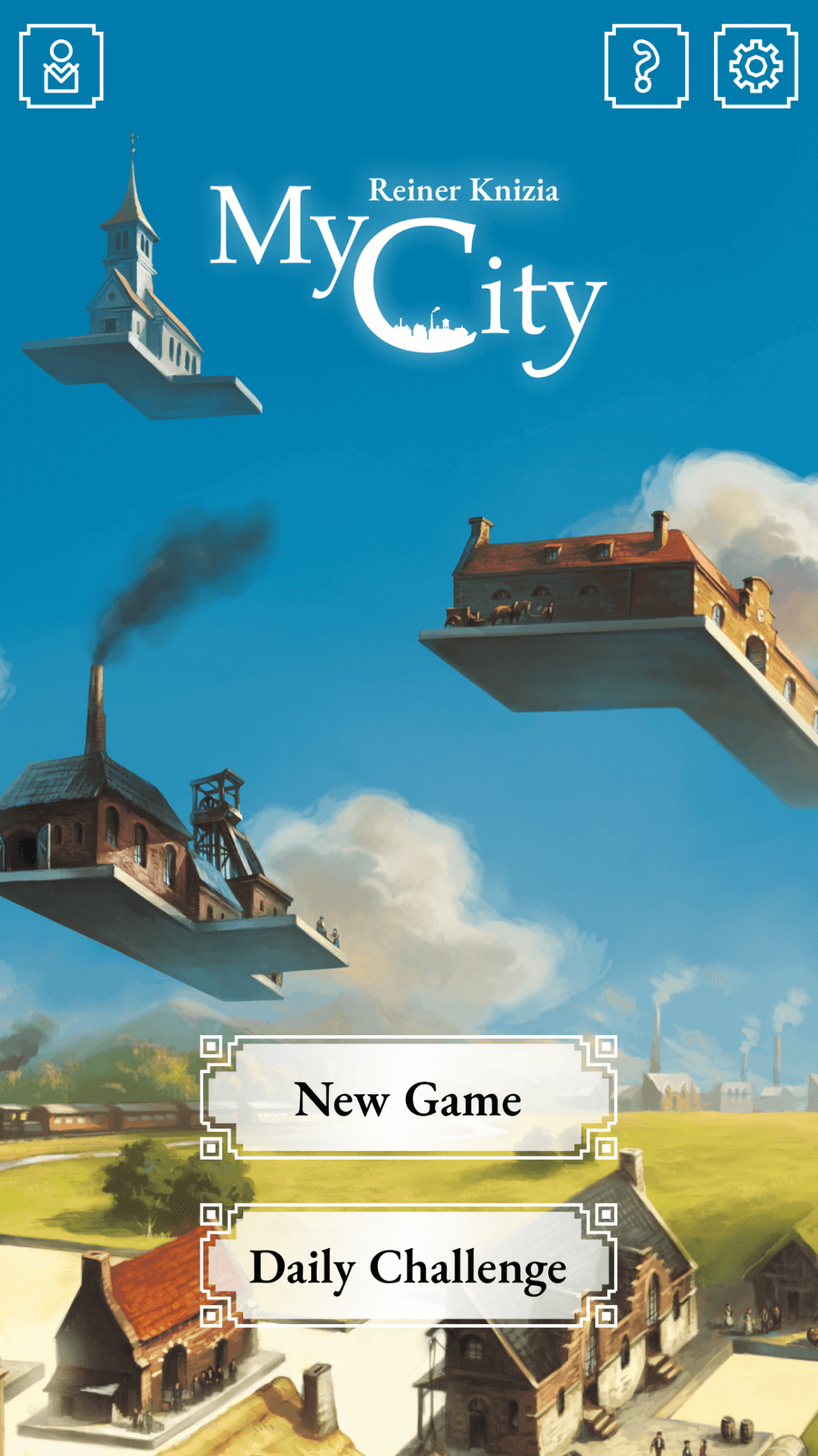 My City Phone - Main Menu